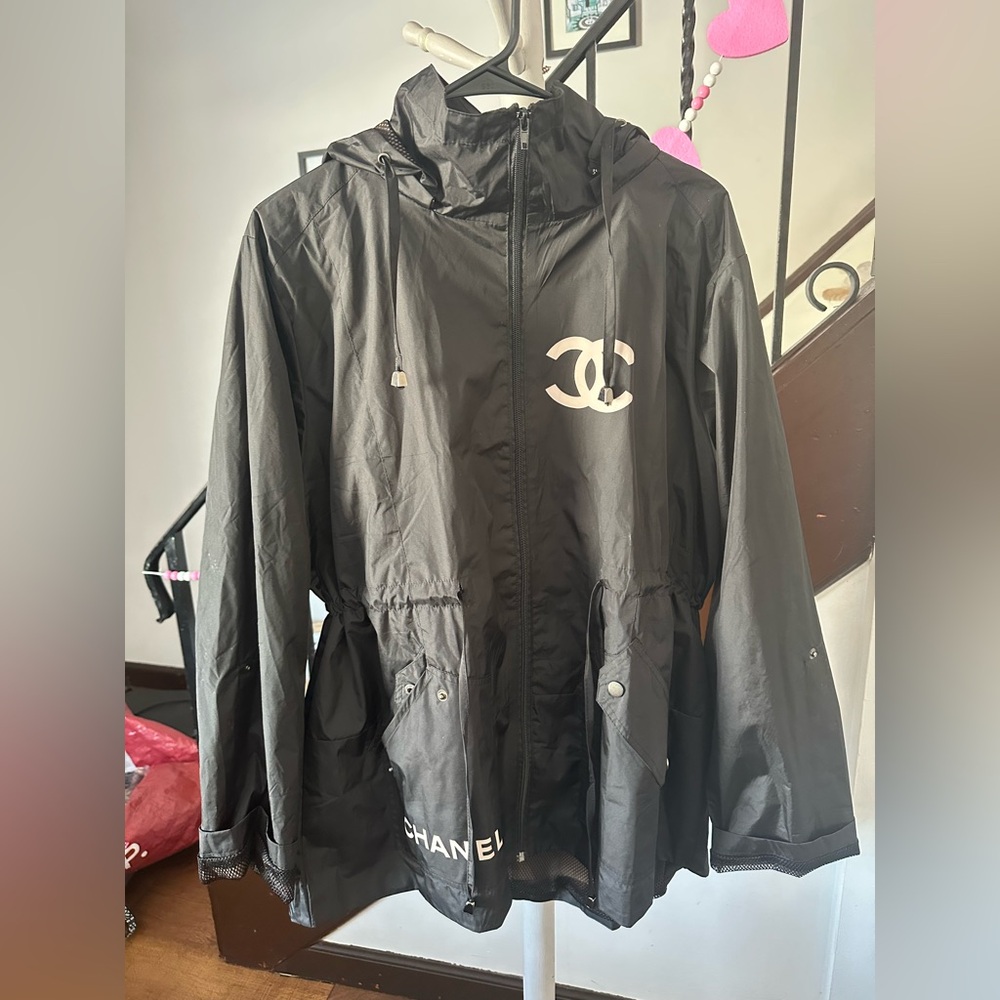 Black Rain Jacket - image 2